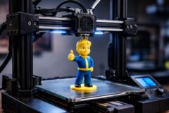3d printet fallout figur